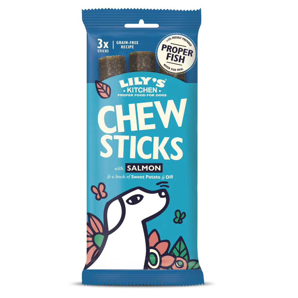 Chew Sticks with Salmon (120g)