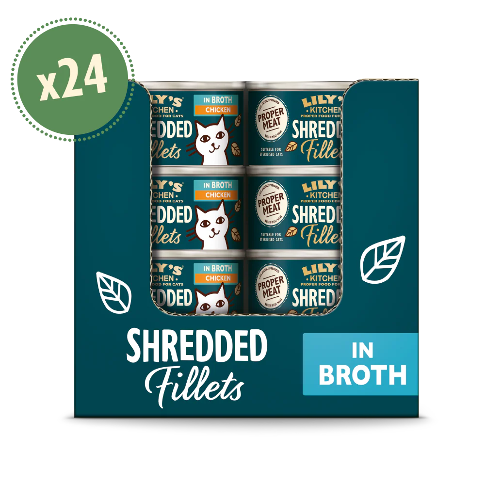 Chicken Shredded Fillets in Broth (24 x 70g)