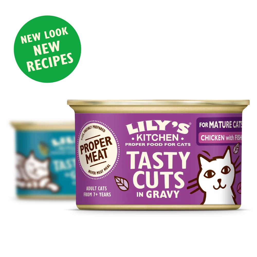 Chicken with Fish Tasty Cuts in Gravy for Mature Cats (85g) - Image 2