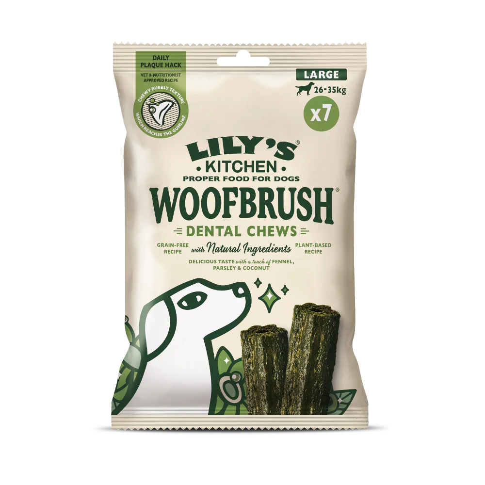 Large Woofbrush Dental Chew Multipack (329g)