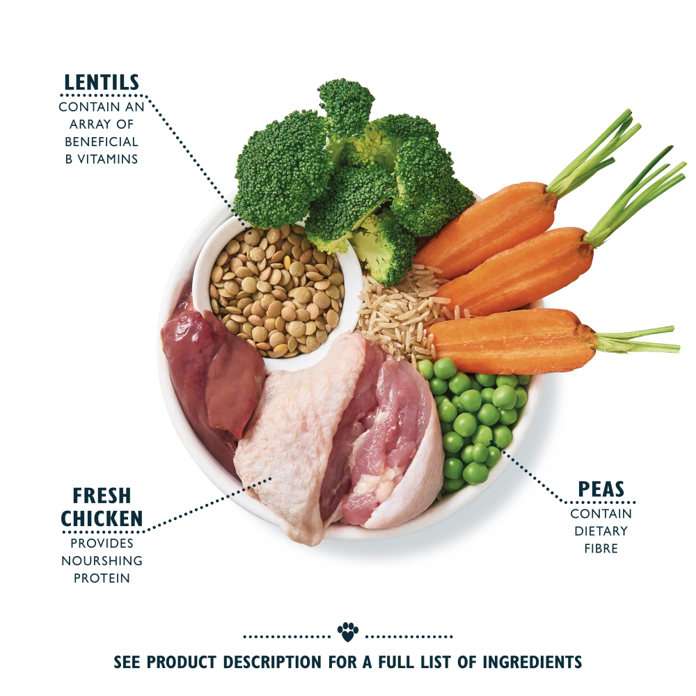 Organic Chicken & Vegetable Dry Food (2 x 7kg) - Image 2