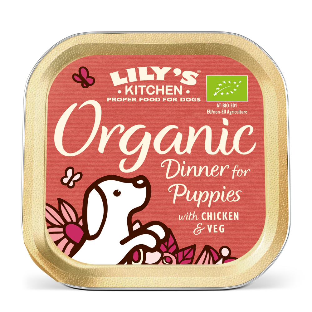 Organic Dinner for Puppies (150g)