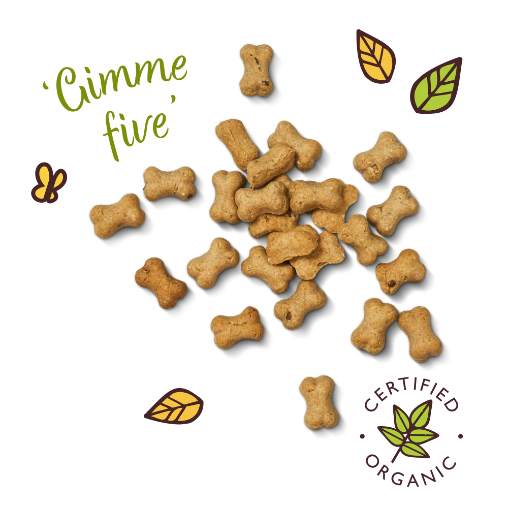 Organic Training Treats with Cheese & Apple (80g) - Image 2