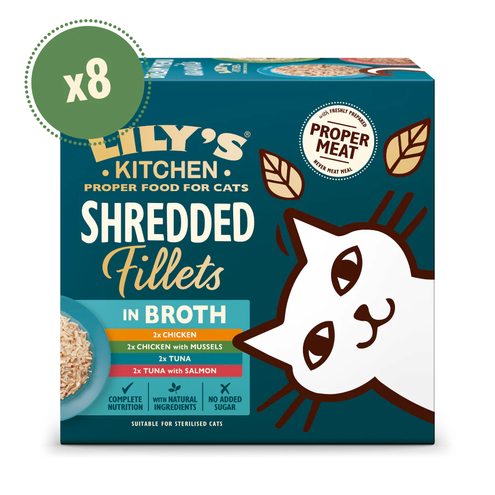 Shredded Fillets in Broth Multipack (8 x 70g)