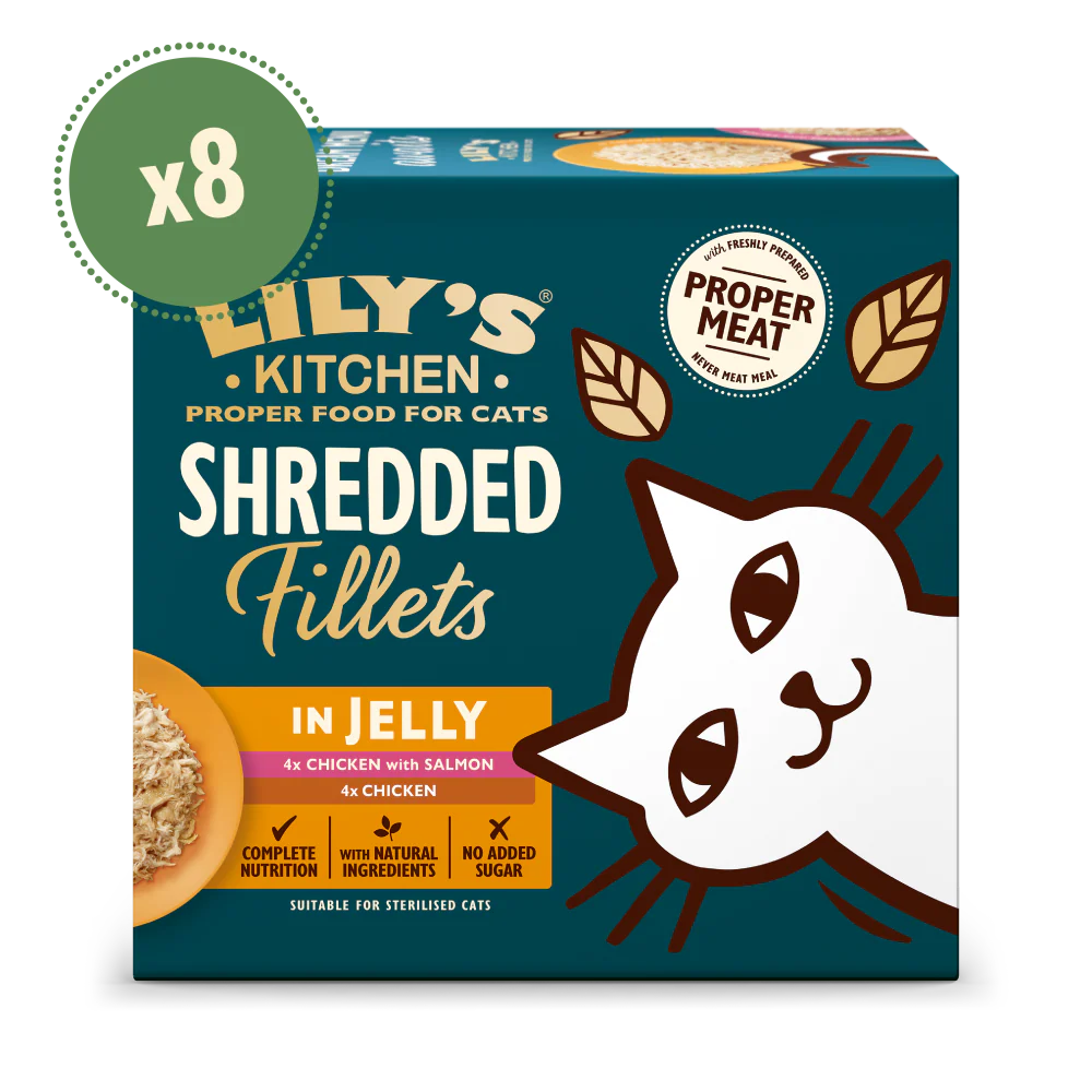 Shredded Fillets in Jelly Multipack (8 x 70g)