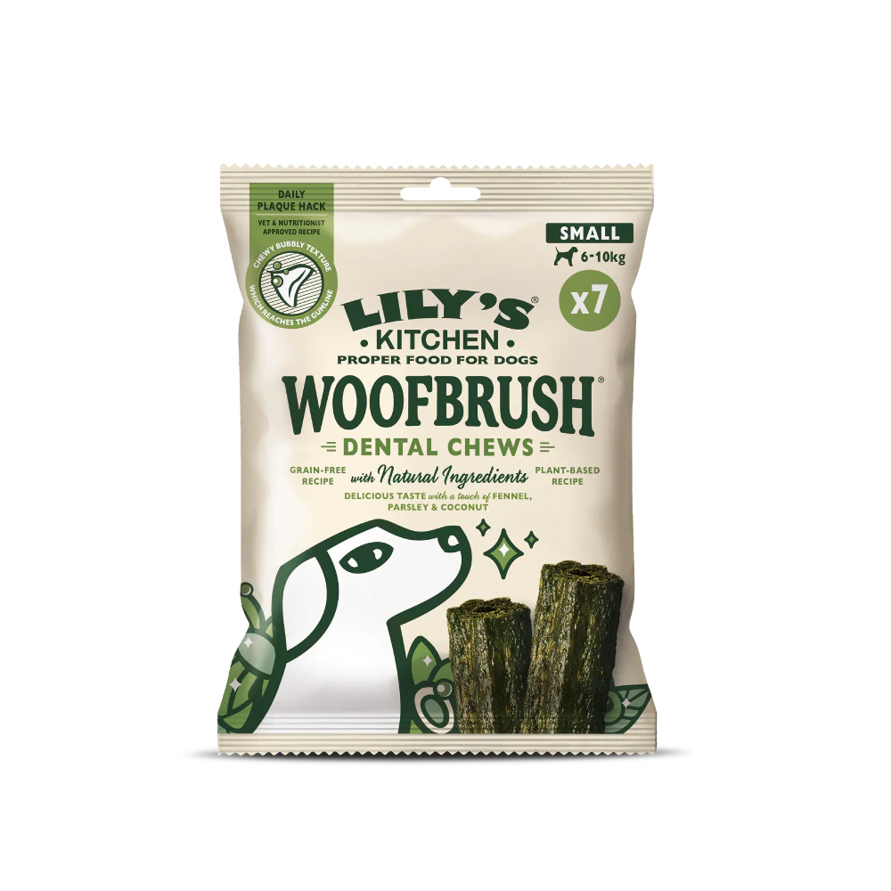 Small Woofbrush Dental Chew Multipack (154g)