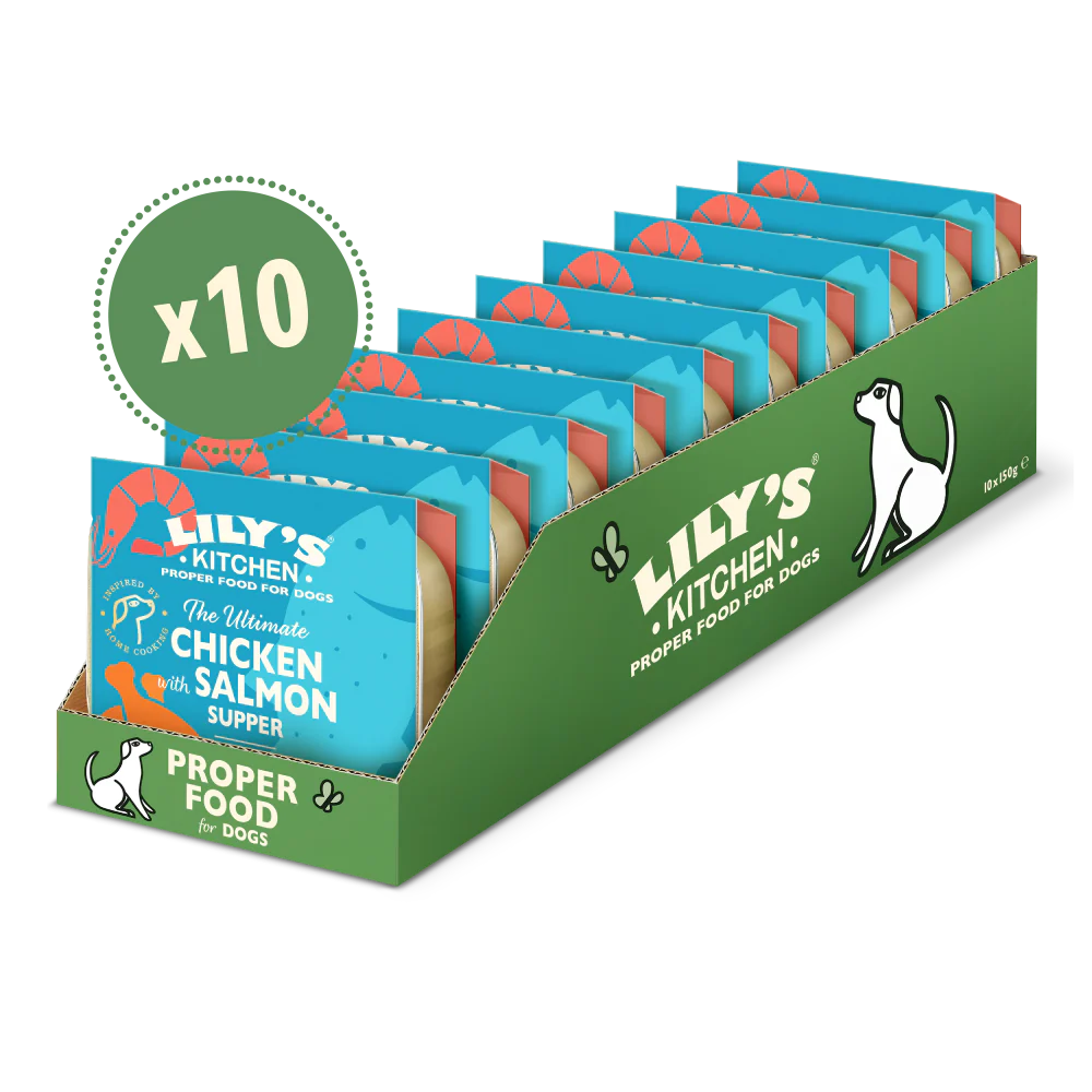 The Ultimate Chicken with Salmon Supper (10 x 150g)