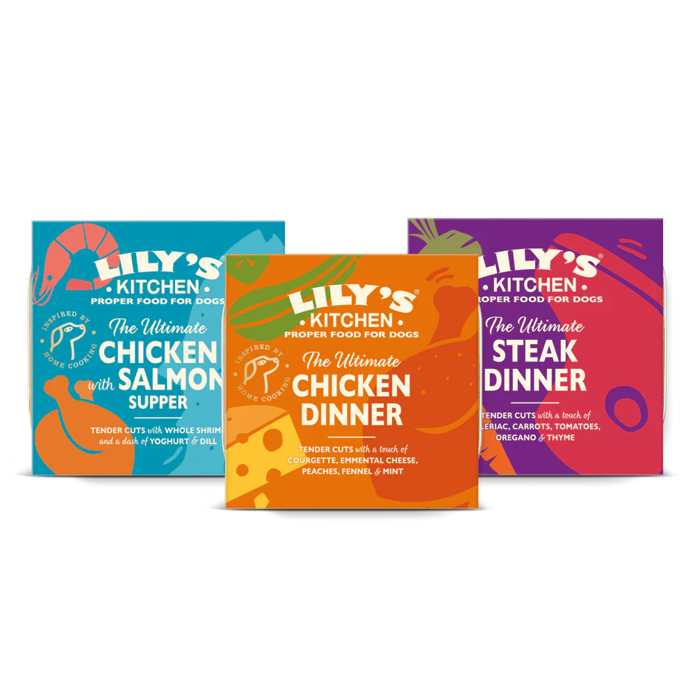 Our Ultimate Dinners Bundle for Foodie Dogs (3 x 150g)